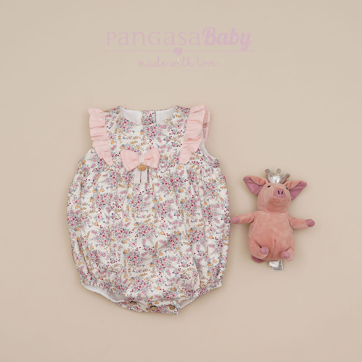 Pelele flores Tiny flowers Pangasa Baby