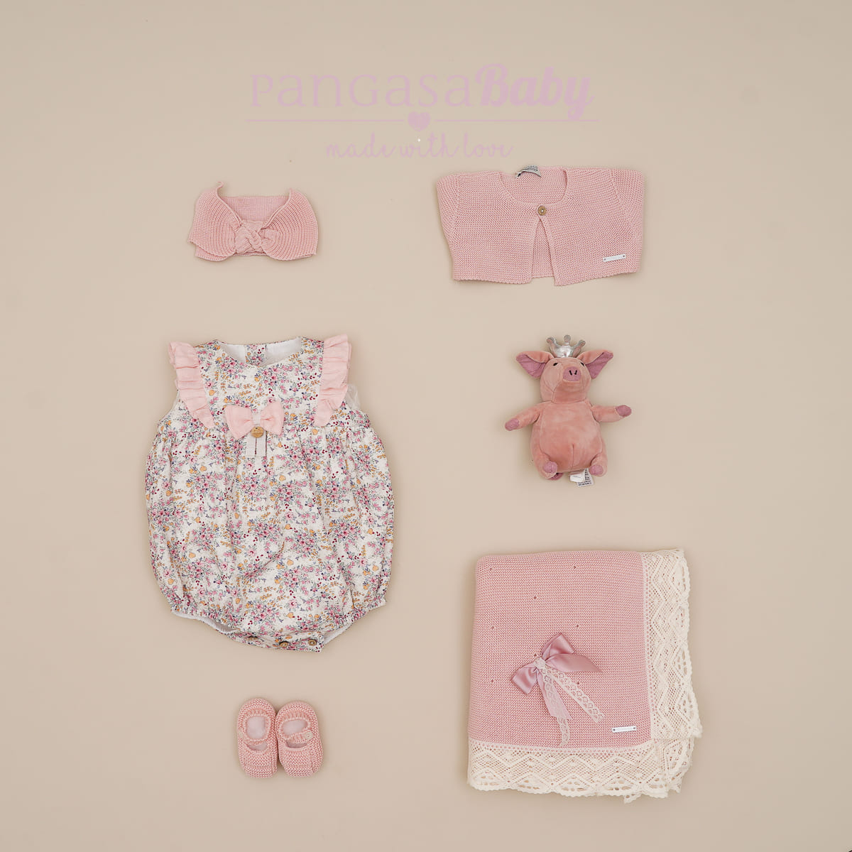 Pelele flores Tiny flowers Pangasa Baby