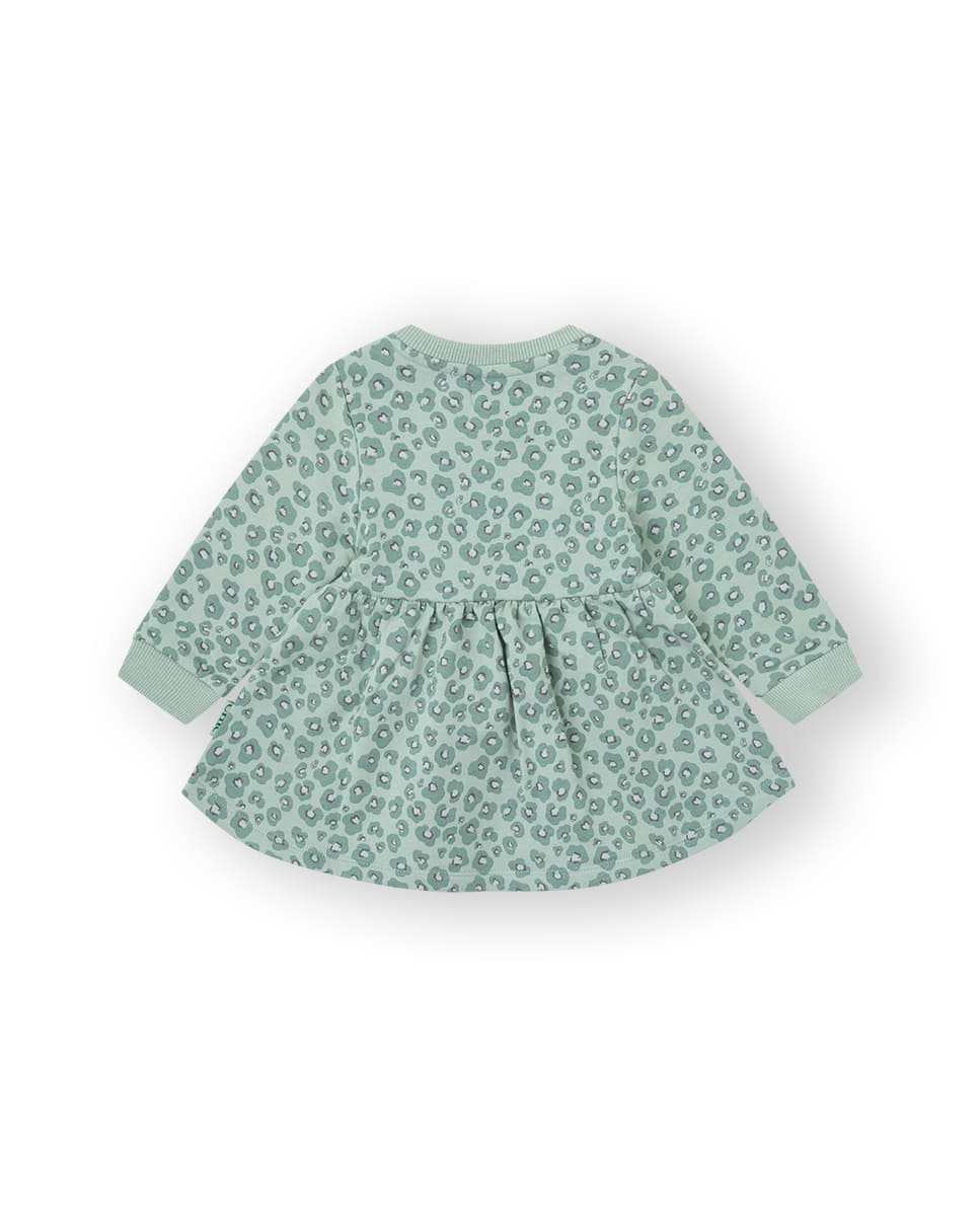 Vestido verde leopardo Canada House