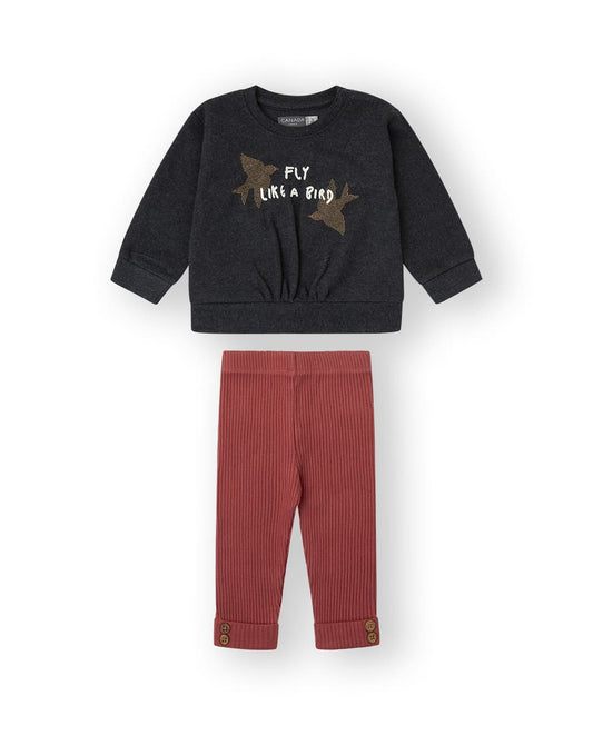 Conjunto golondrina gris Canada House