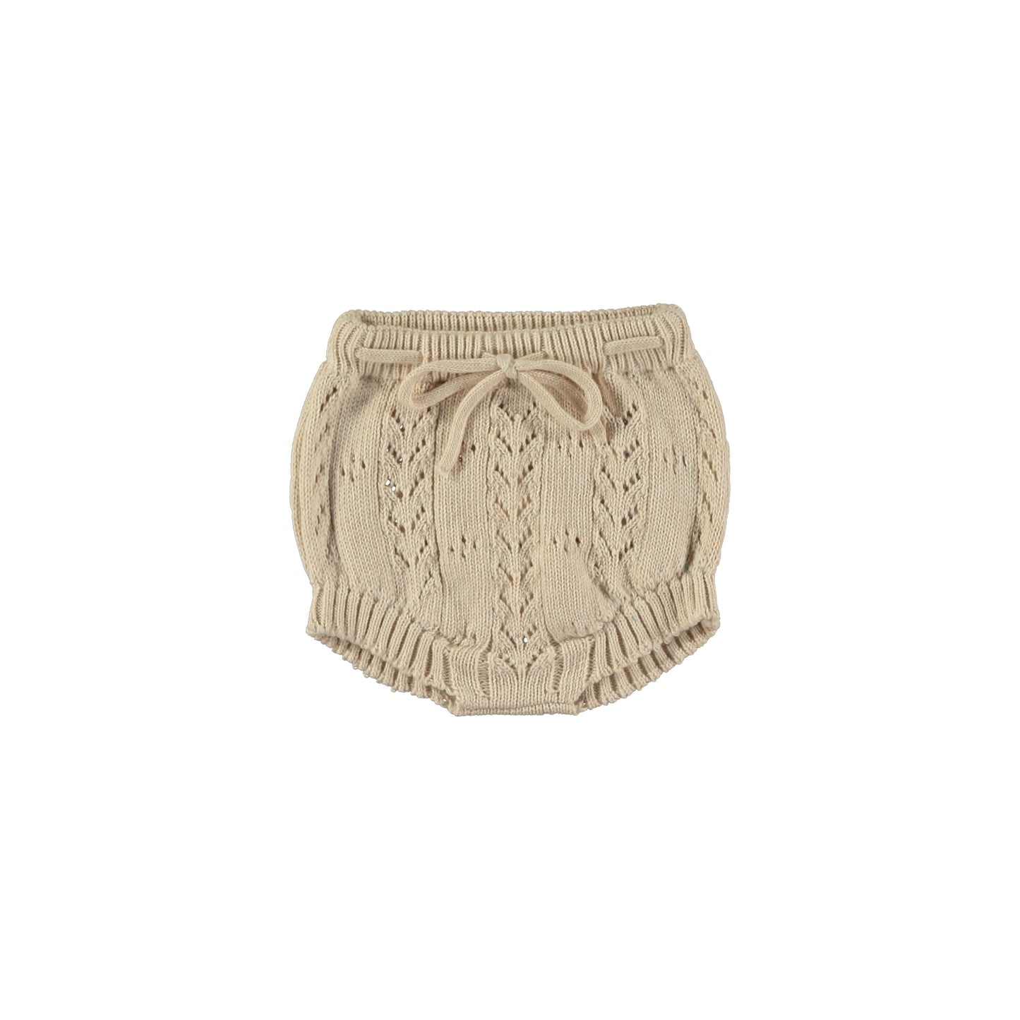 Culote tricot calado off white Tocoto Vintage