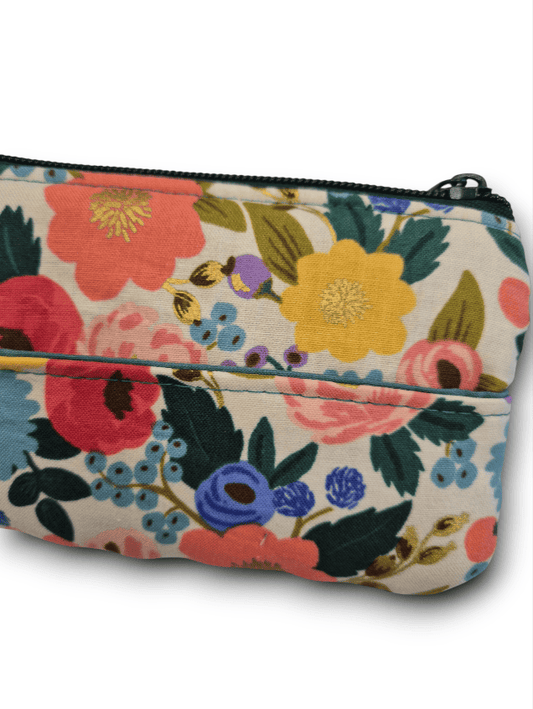 Carterita flores beige Mini and Co