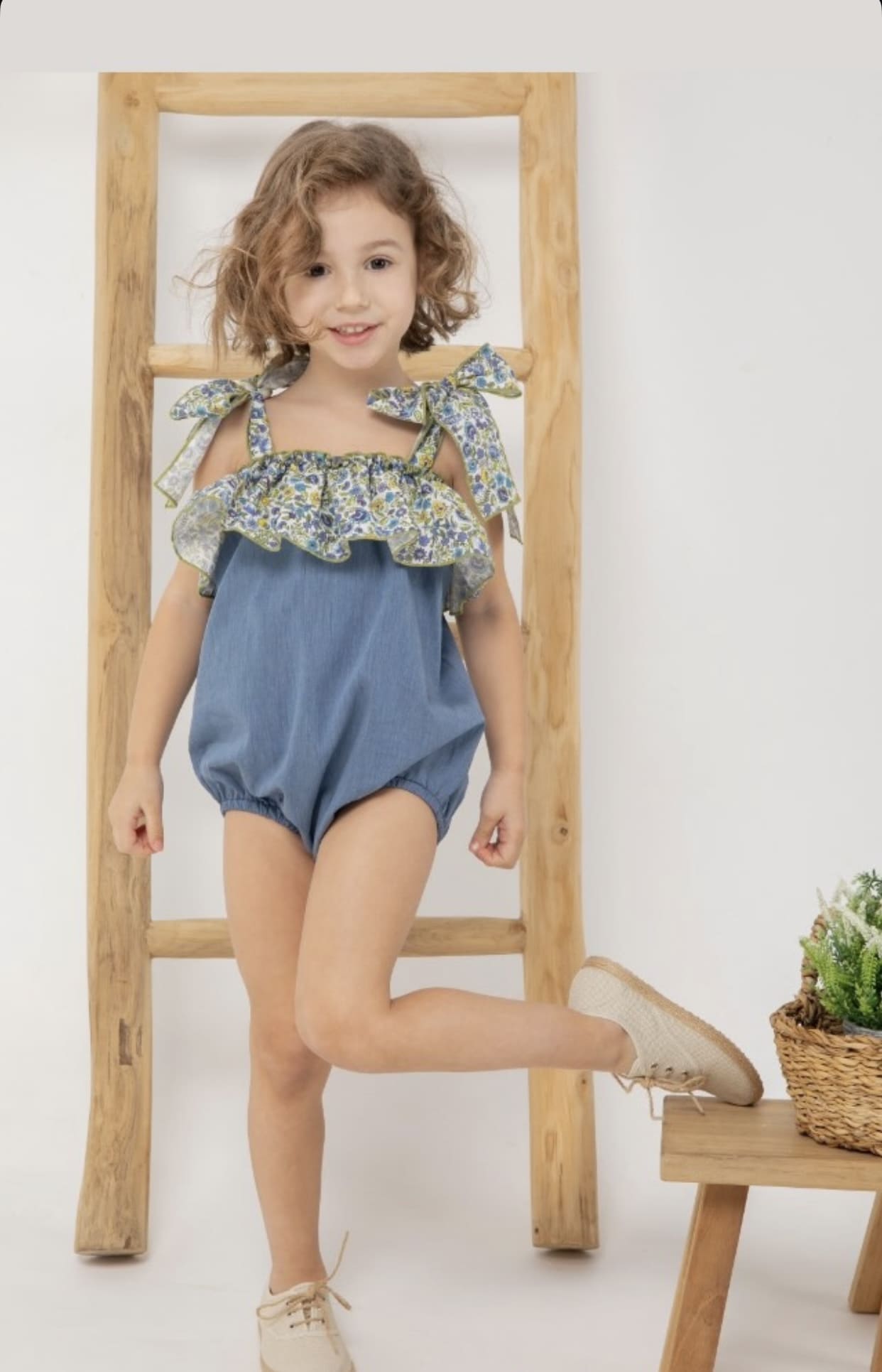 Pelele denim Paloma de la O