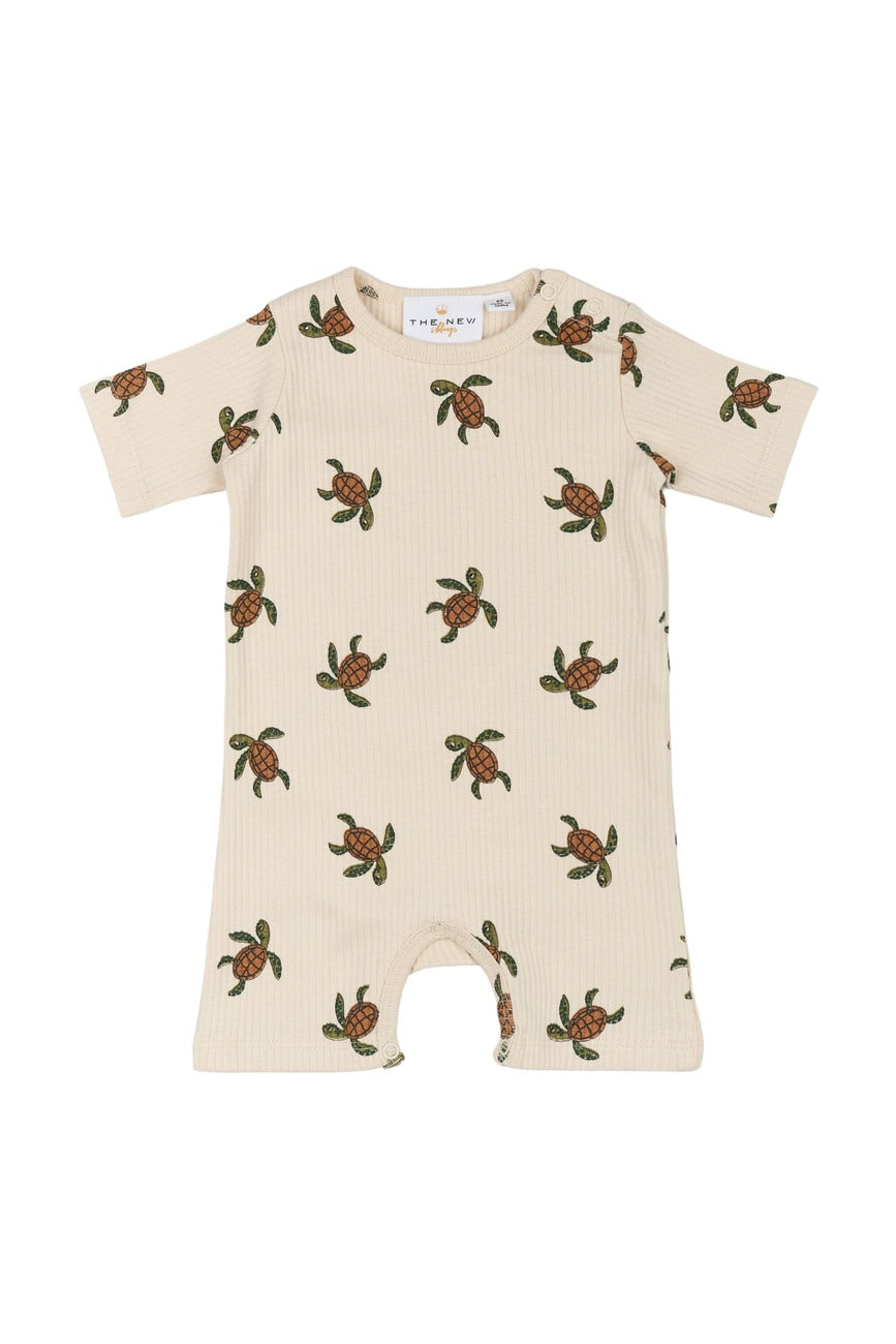 Pijama corto tortugas The New