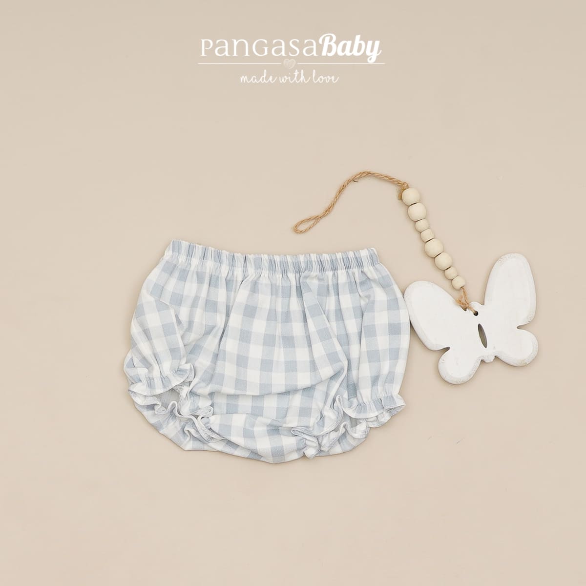 Braguita vichy azul Pangasa Baby