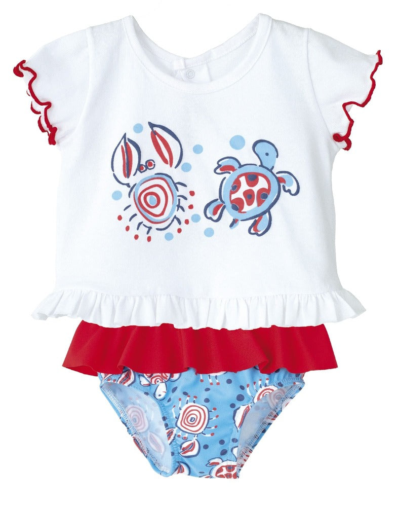 Conjunto niña océano Calamaro