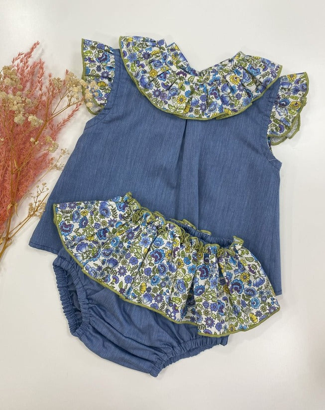 Conjunto denim Paloma de la O