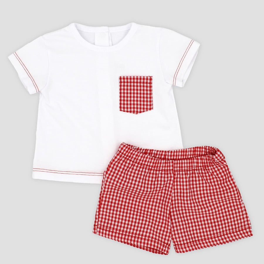 Conjunto vichy niño Rapife