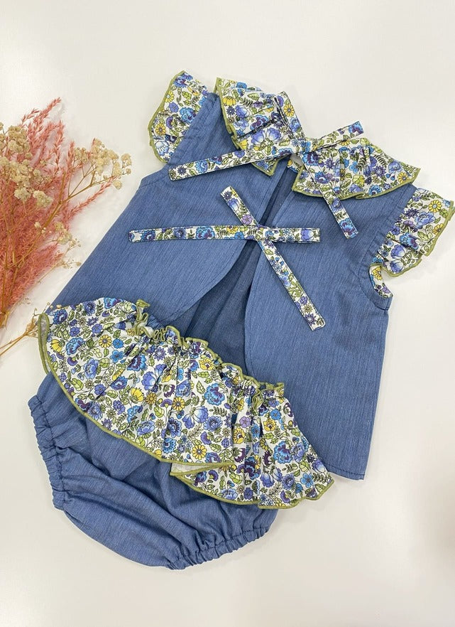 Conjunto denim Paloma de la O