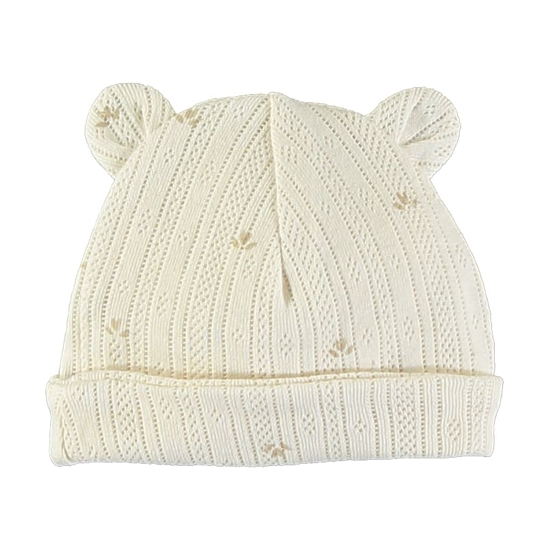 Gorro primera puesta Holland avellana Lillymom