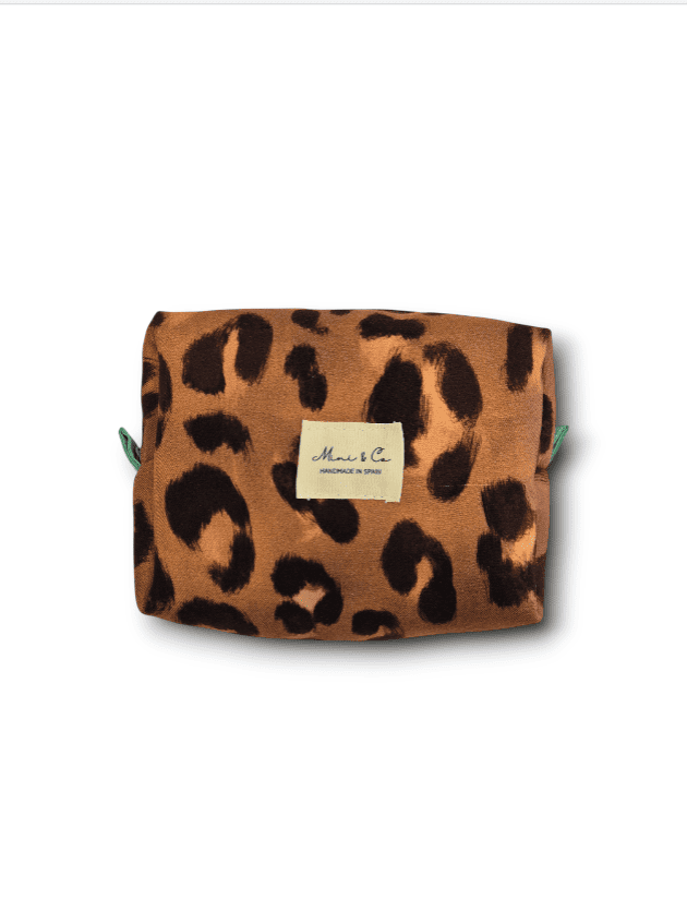 Neceser mediano leopardo Mini and co
