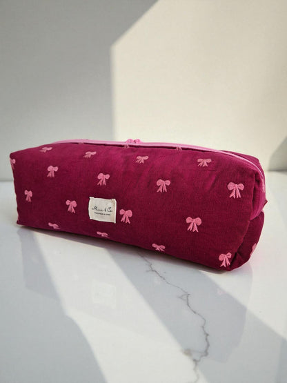 Neceser XXL pana burdeos