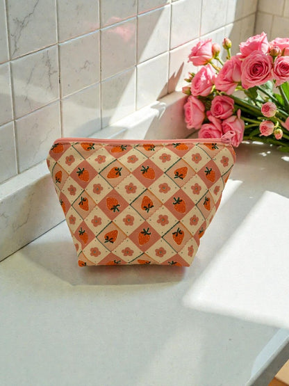 Neceser fresas vintage