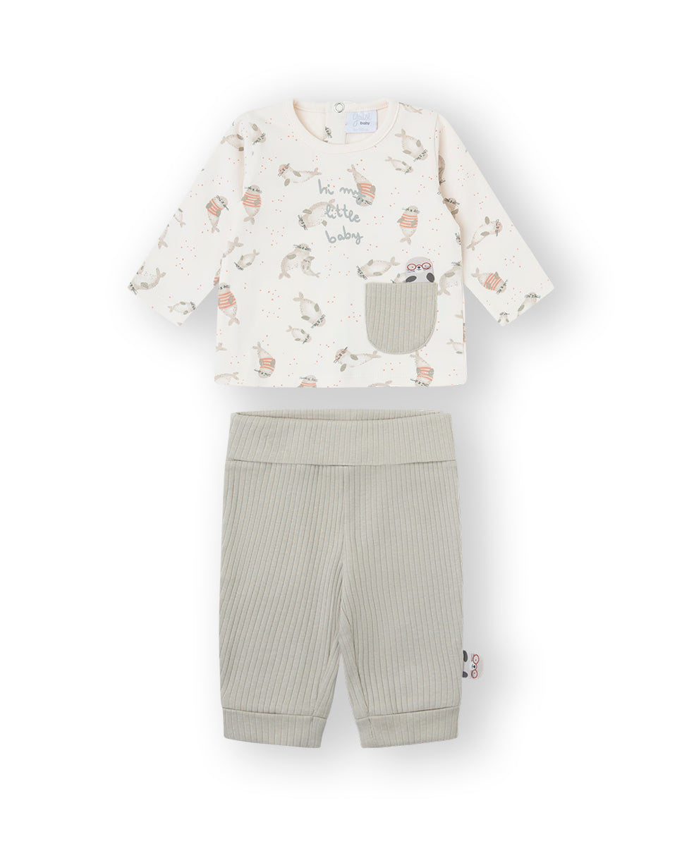 Pijama bolsillo focas Yatsi