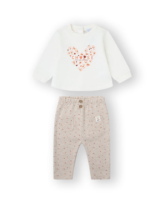 Conjunto 2 piezas flores Yatsi