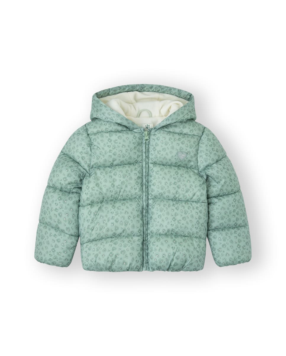 Parka verde leopardo Canada House