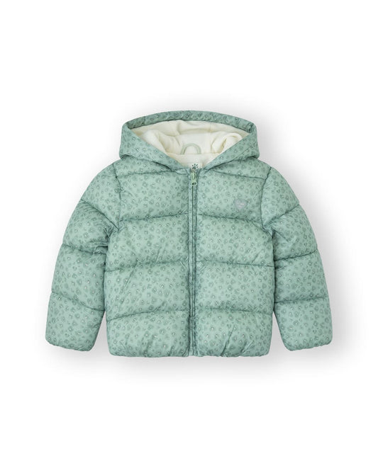 Parka verde leopardo Canada House