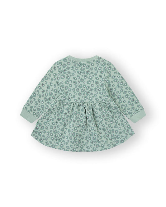 Vestido verde leopardo Canada House