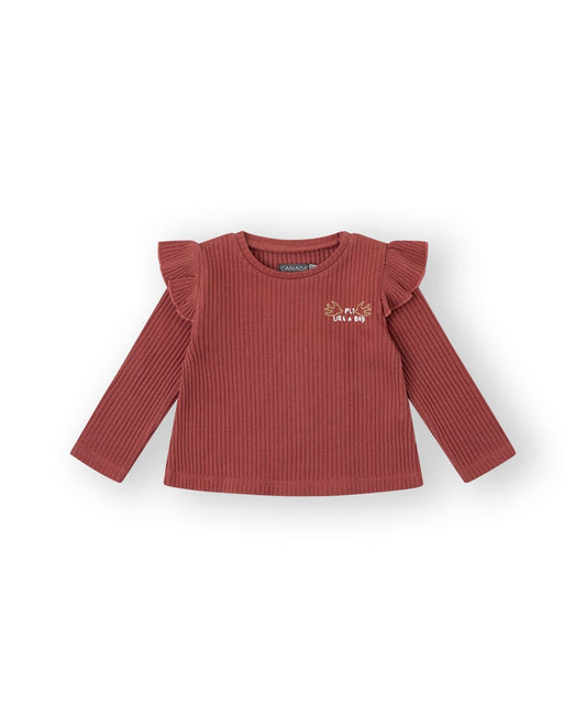 Camiseta golondrinas terracota Canada House
