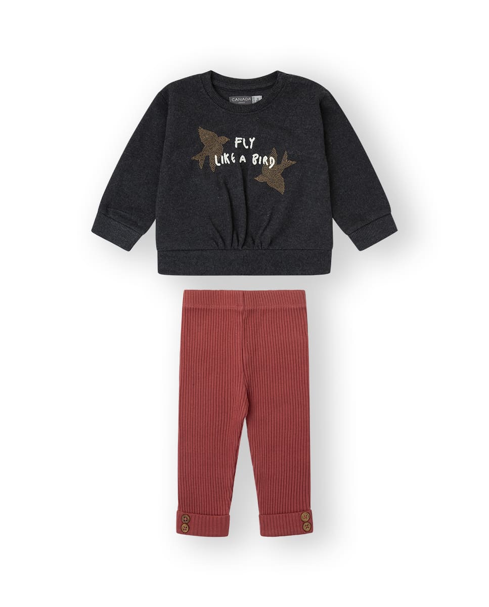 Conjunto golondrina gris Canada House