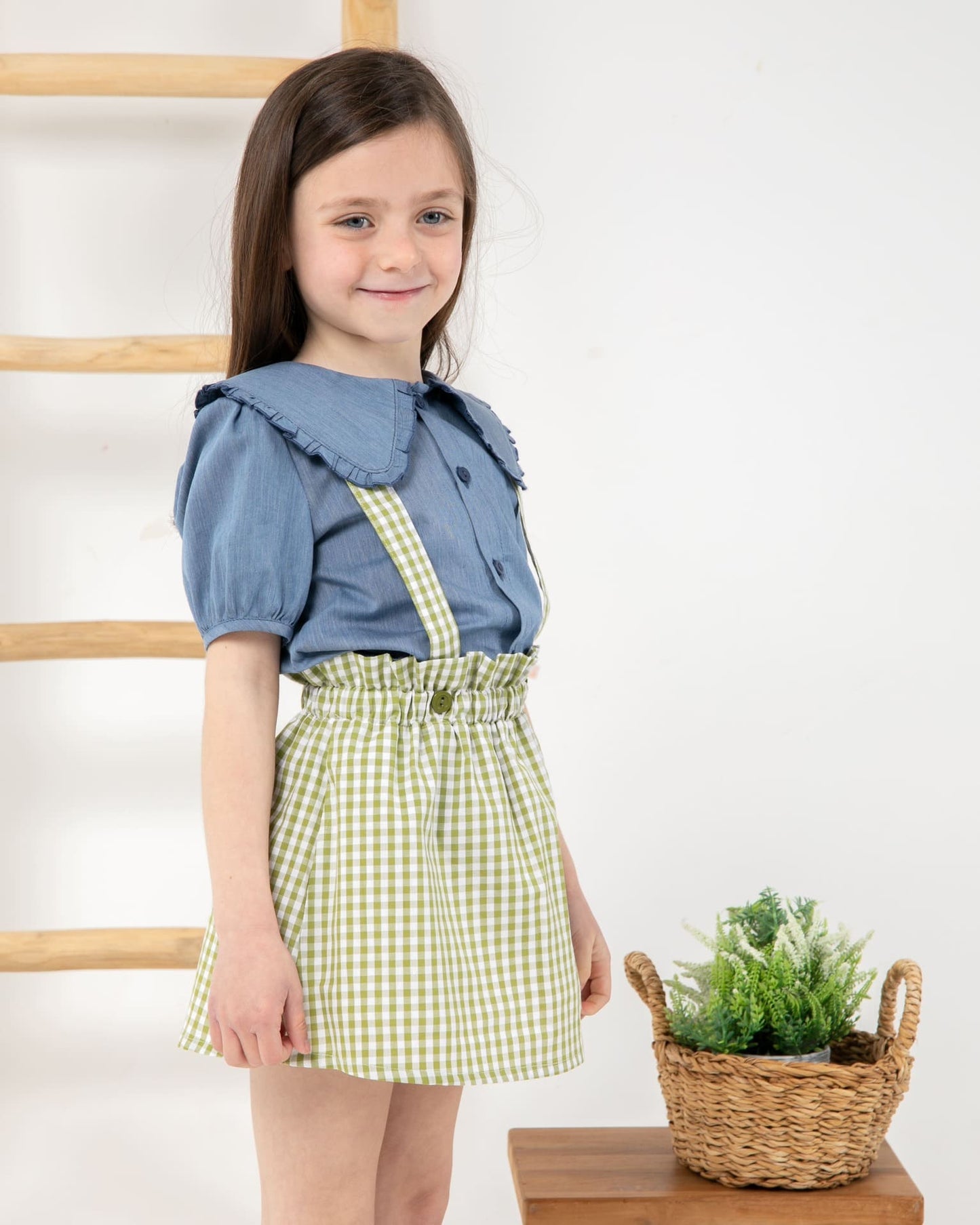 Conjunto denim niña Paloma de la O