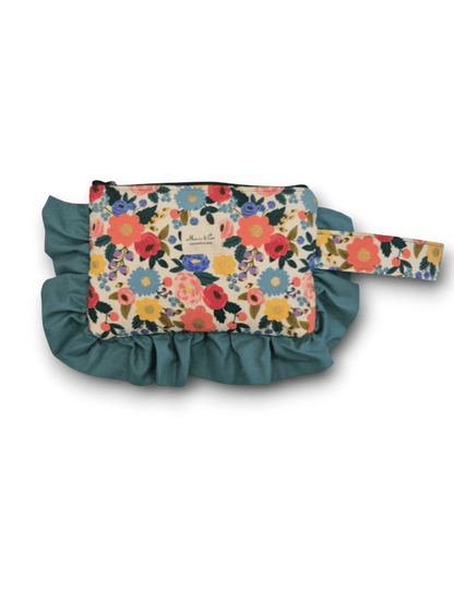 Bolso Nina flores beige Mini and co