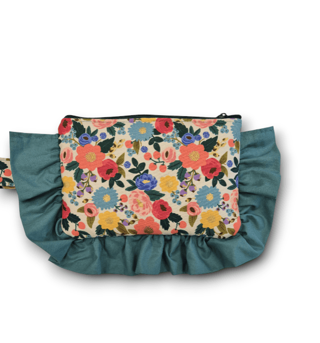 Bolso Nina flores beige Mini and co