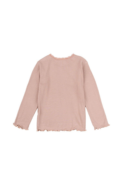 Camiseta rosa manga larga The New