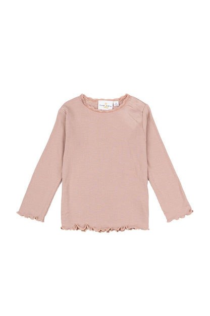 Camiseta rosa manga larga The New