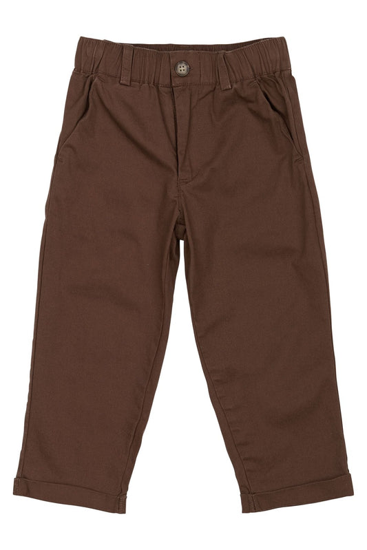 Pantalón chino marrón The New
