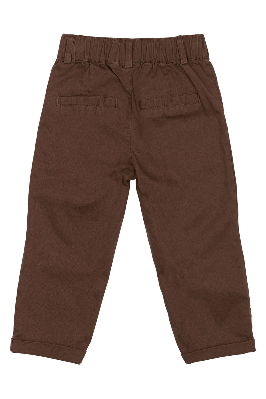 Pantalón chino marrón The New