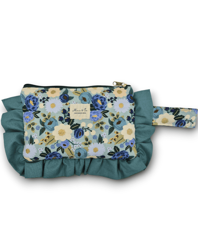 Bolso Nina flores azul Mini and co