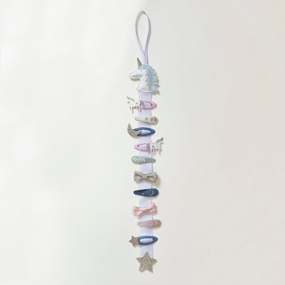 Colgador clips unicornio Rockahula
