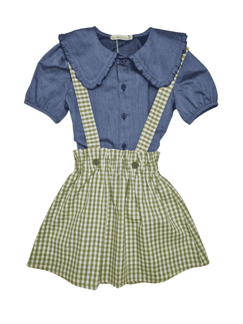 Conjunto denim niña Paloma de la O