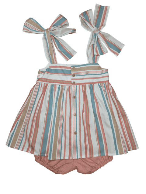 Conjunto rayas niña Paloma de la O