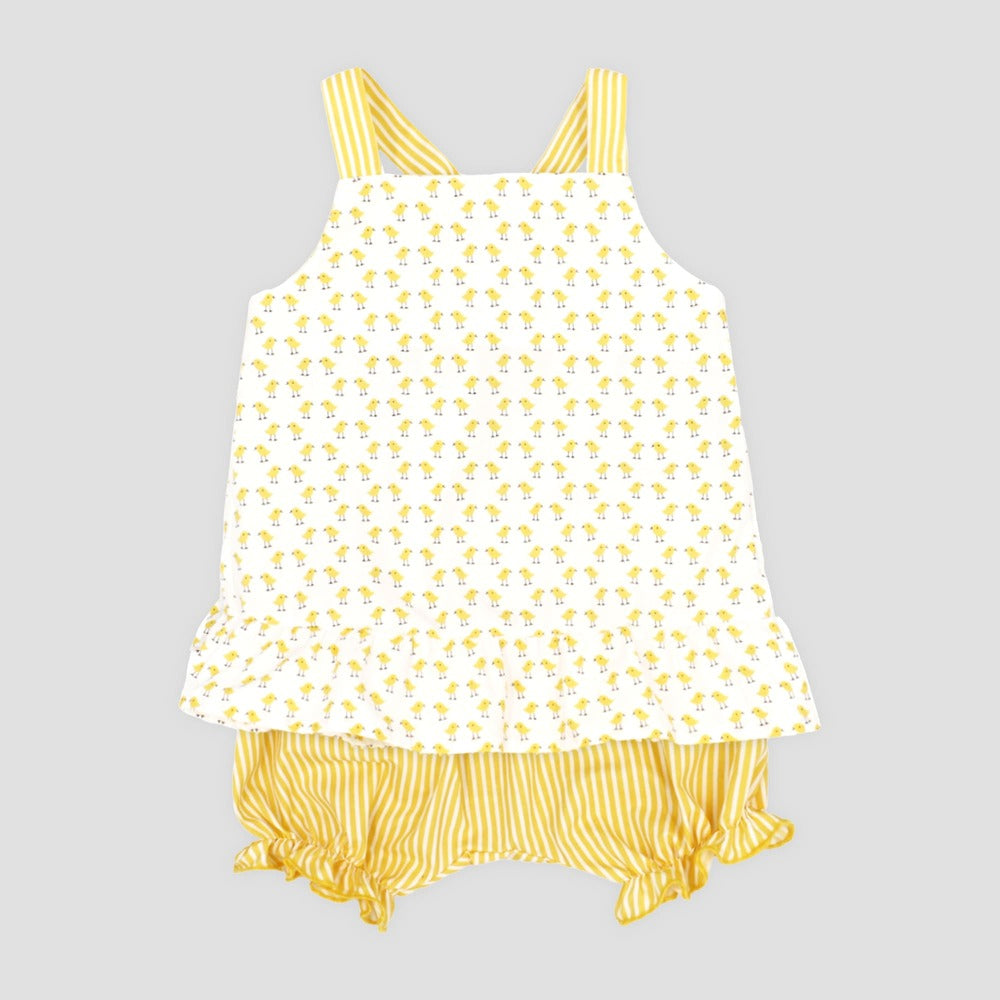 Blusa y bombacho amarillo Rapife