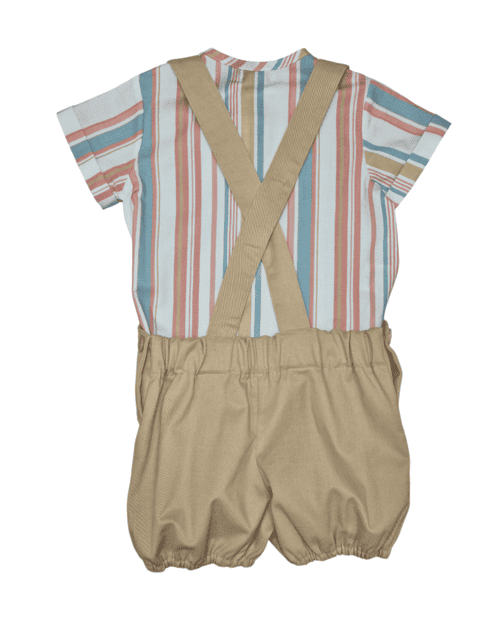 Conjunto rayas niño Paloma de la O
