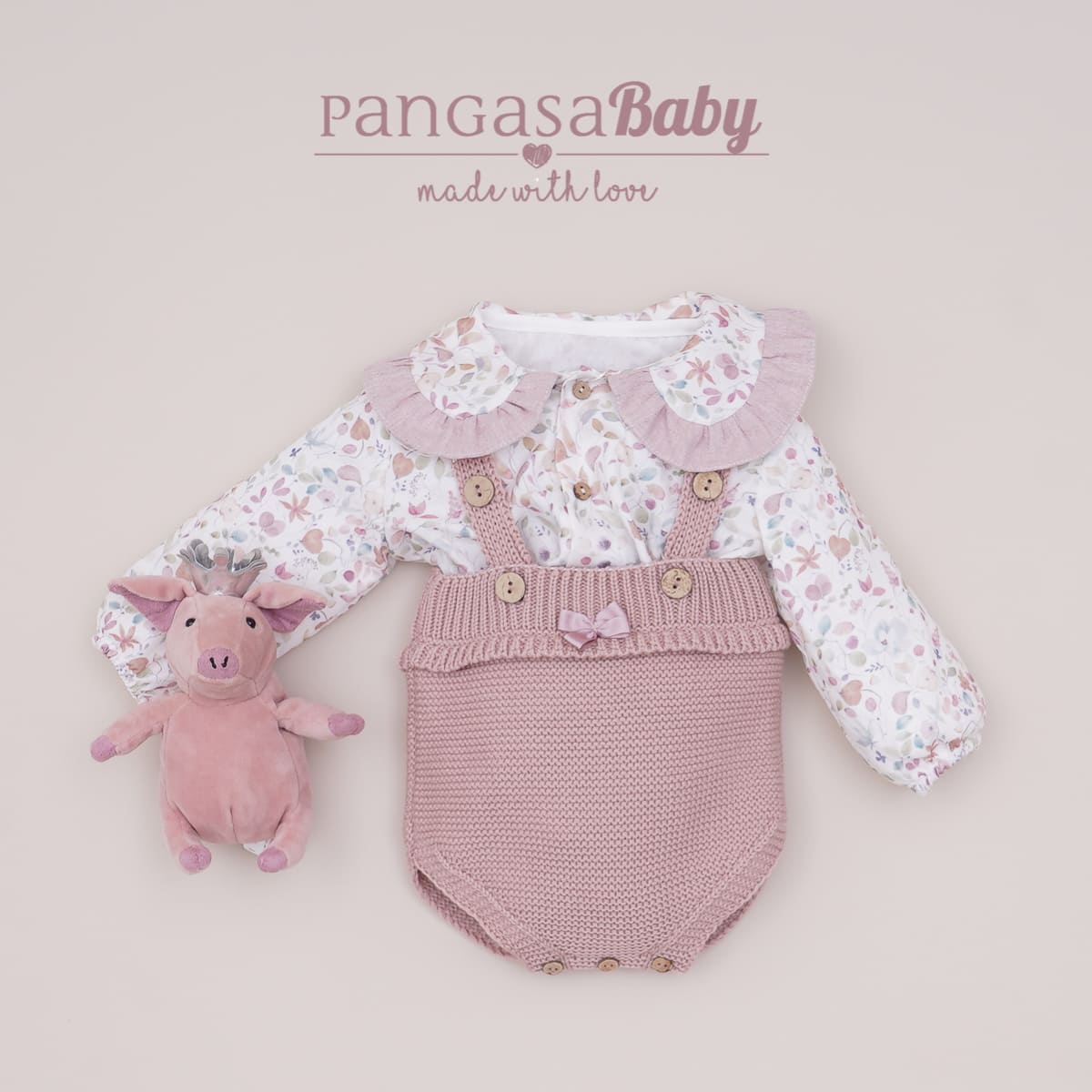 Conjunto peto Cherry Blossom Pangasa Baby