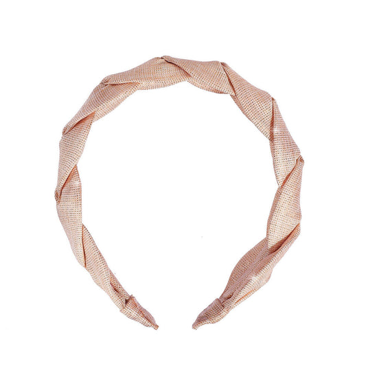 Diadema trenzada brillantes Rockahula