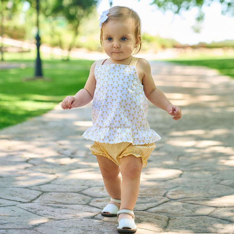 Blusa y bombacho amarillo Rapife
