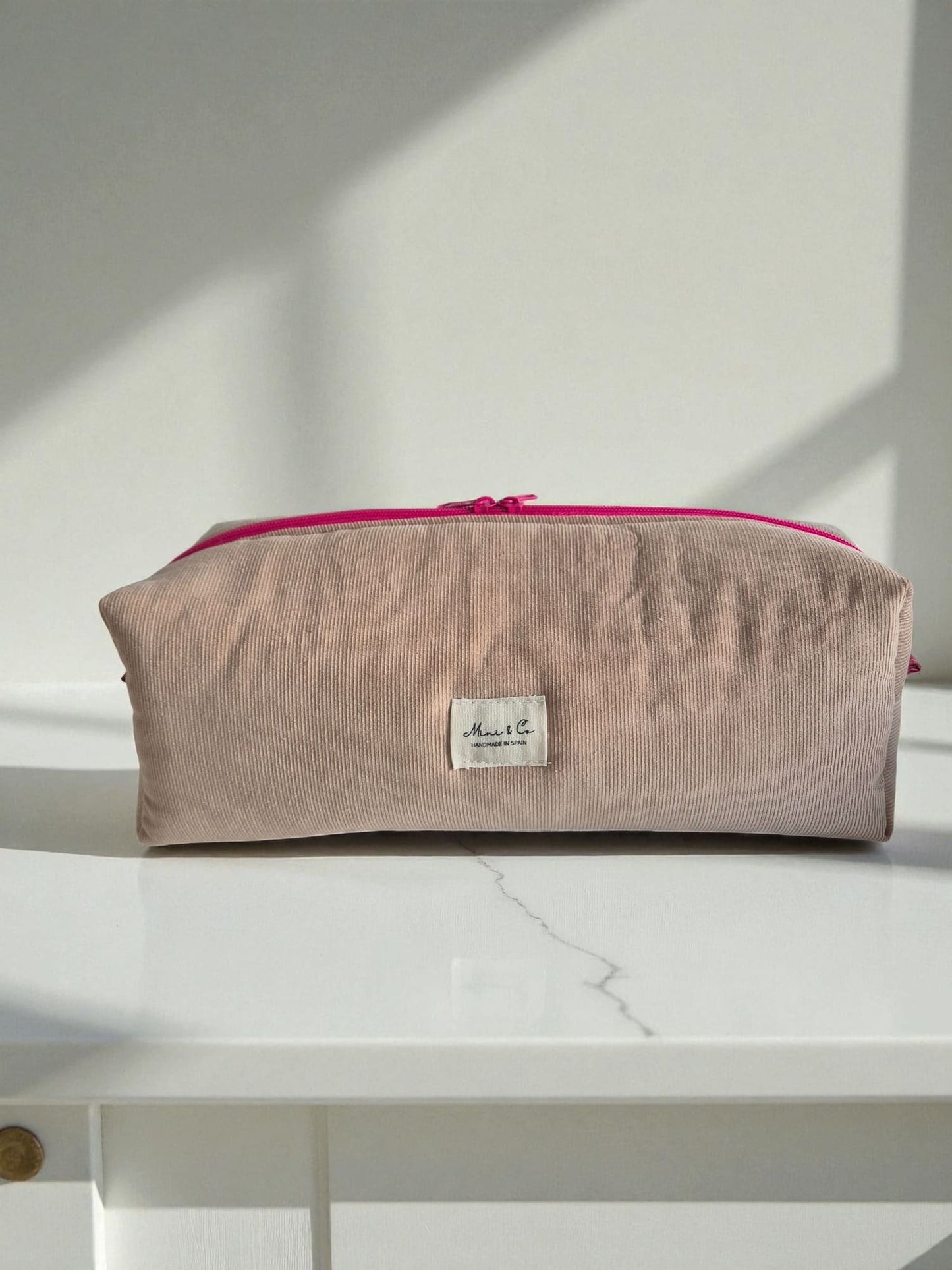 Neceser pana beige XXL