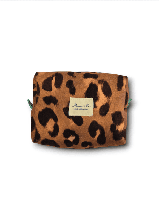 Neceser mediano leopardo Mini and co