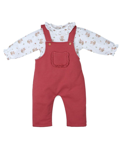Conjunto peto terracota Popys