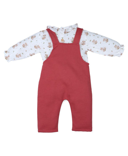 Conjunto peto terracota Popys
