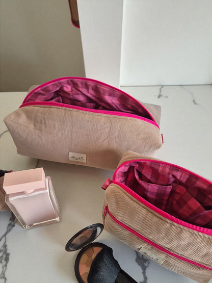 Neceser grande pana beige