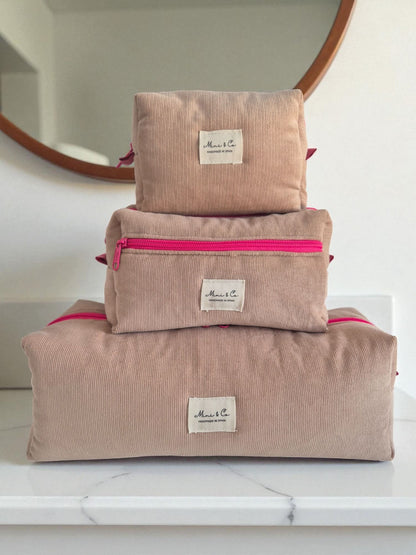 Neceser grande pana beige