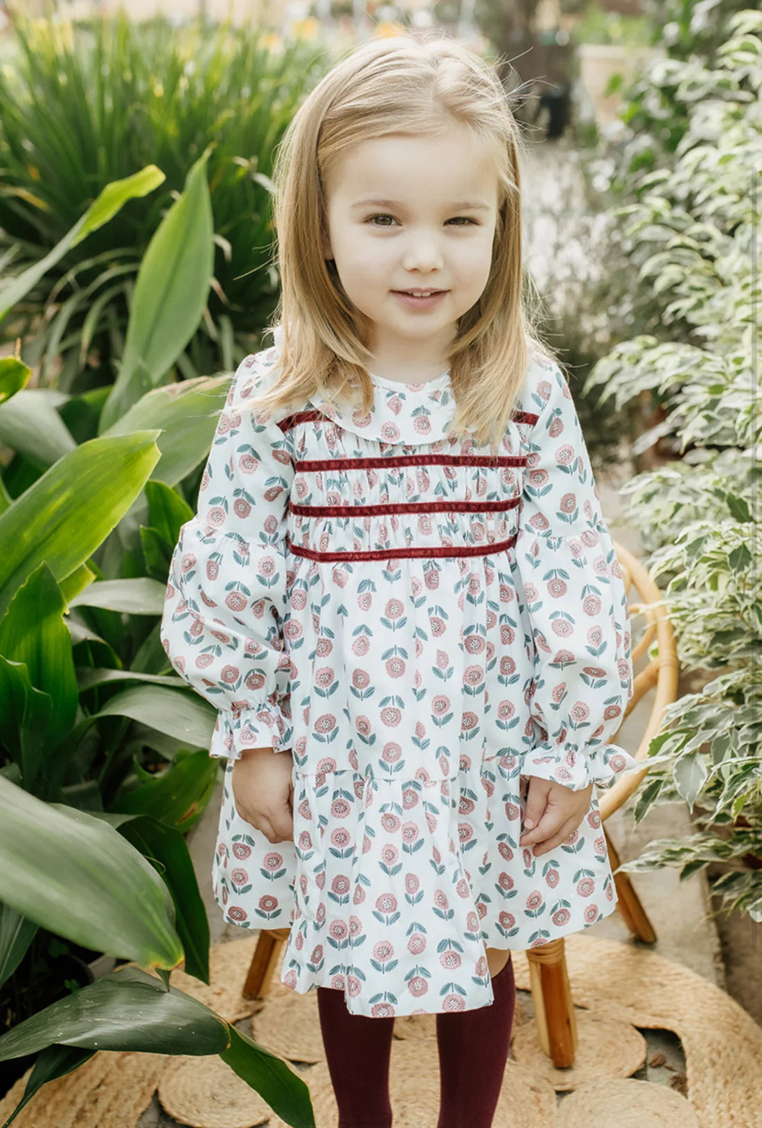 Vestido flores Popys